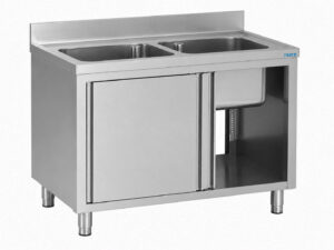 SARO Plonge sur placard avec portes coulissantes 1400 mm