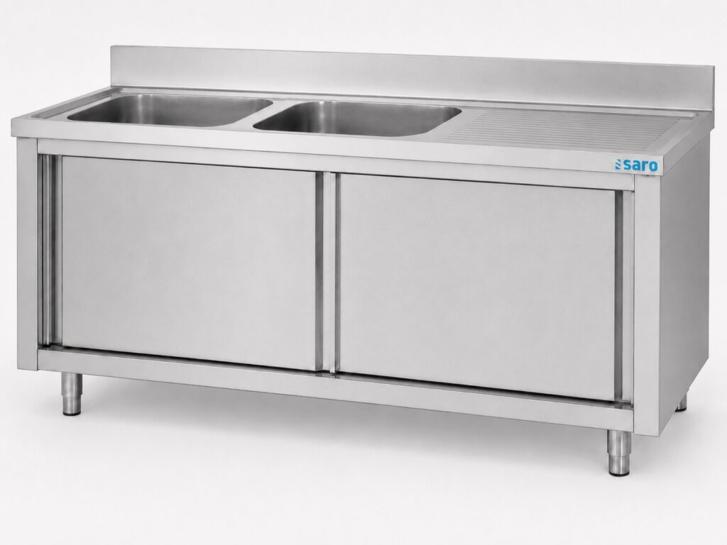 SARO Plonge sur placard avec portes coulissantes 2000 mm