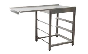 SARO Table de sortie pour lave-vaisselle gauche, 1200 mm