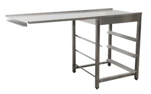 SARO Table de sortie pour lave-vaisselle gauche, 1600 mm